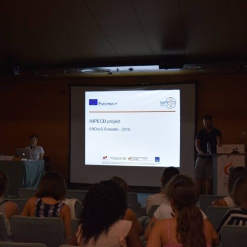 Interactive lecture about IMPECD with Students @ENDiets September 6th 2016 Granada