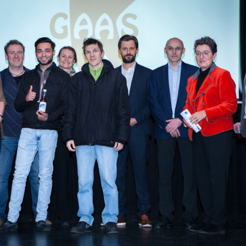 Pr&auml;sentation des Produktes zur Ern&auml;hrungskommunikation im FREI:RAUM St. P&ouml;lten&nbsp;(5. April 2017) | Foto: FH St. P&ouml;lten / Alice Th&ouml;risch