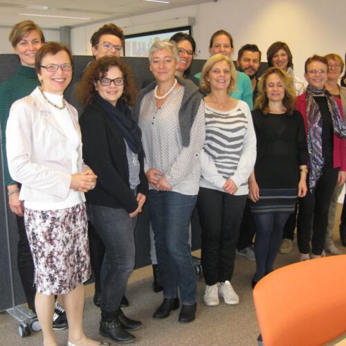 Teammembers at the International Teammeeting in Rotterdam