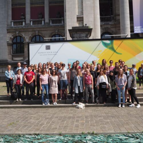 Participants (Students and Projectmembers) at the ISP in Antwerp